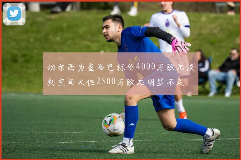 切尔西为查洛巴标价4000万欧元谈判空间大但2500万欧元明显不足
